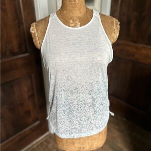 PrAna White Speckled Tank Women’s L